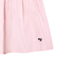 Pink Oxford Mini Skirt