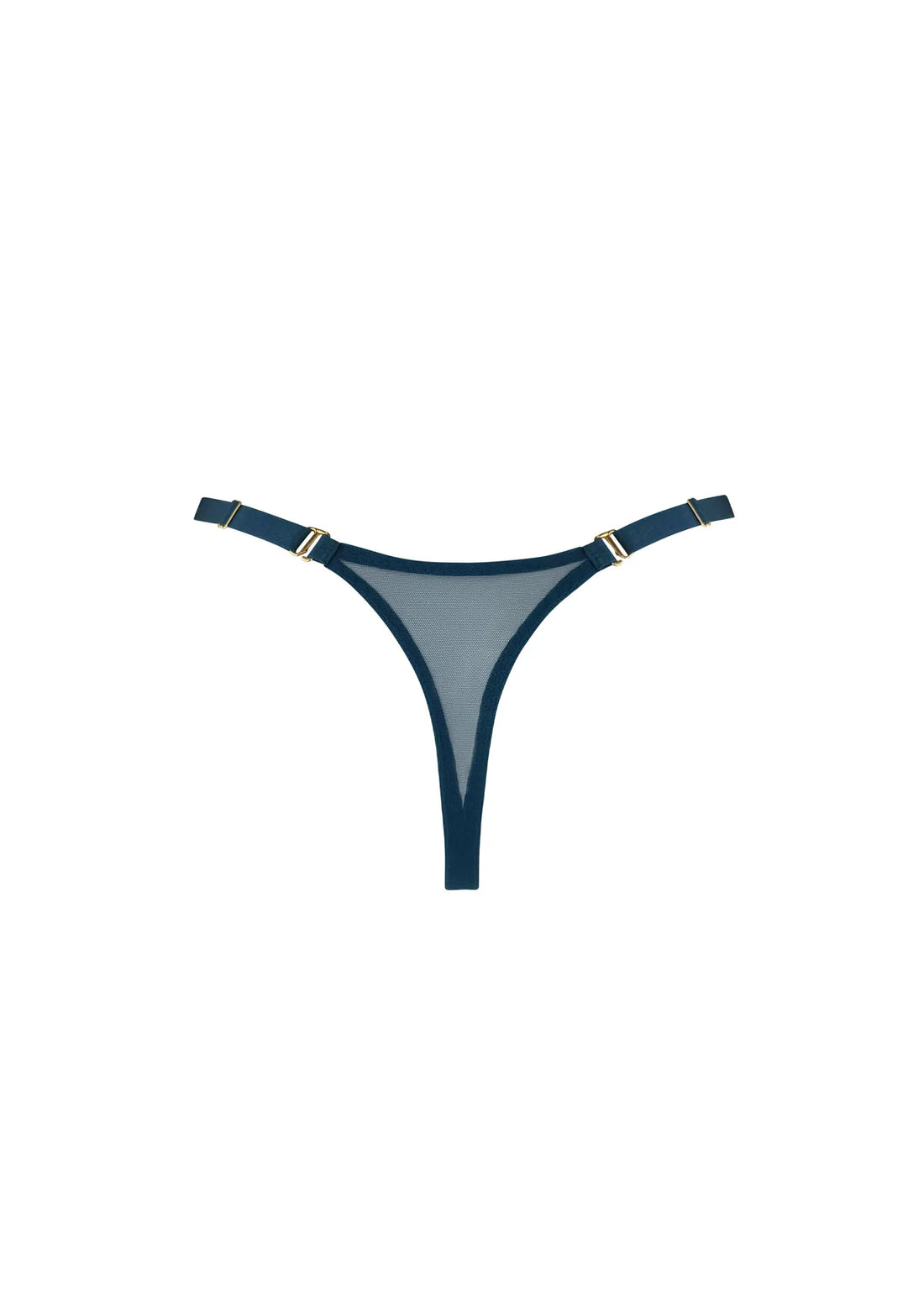 Teal Zenna Thong