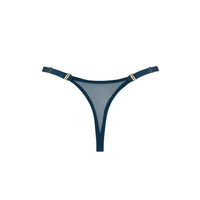 Teal Zenna Thong
