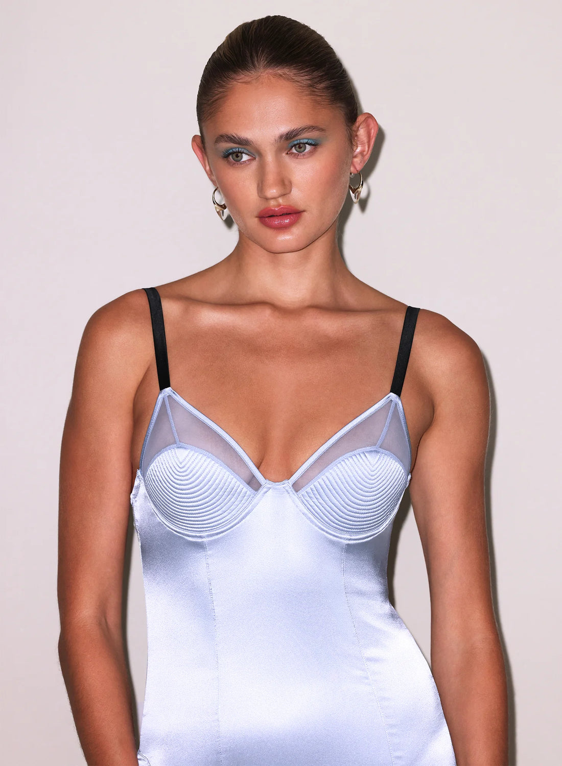 Ice Queen Bebe Midi Slip Dress