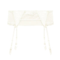 Ivory Bella Garter Belt