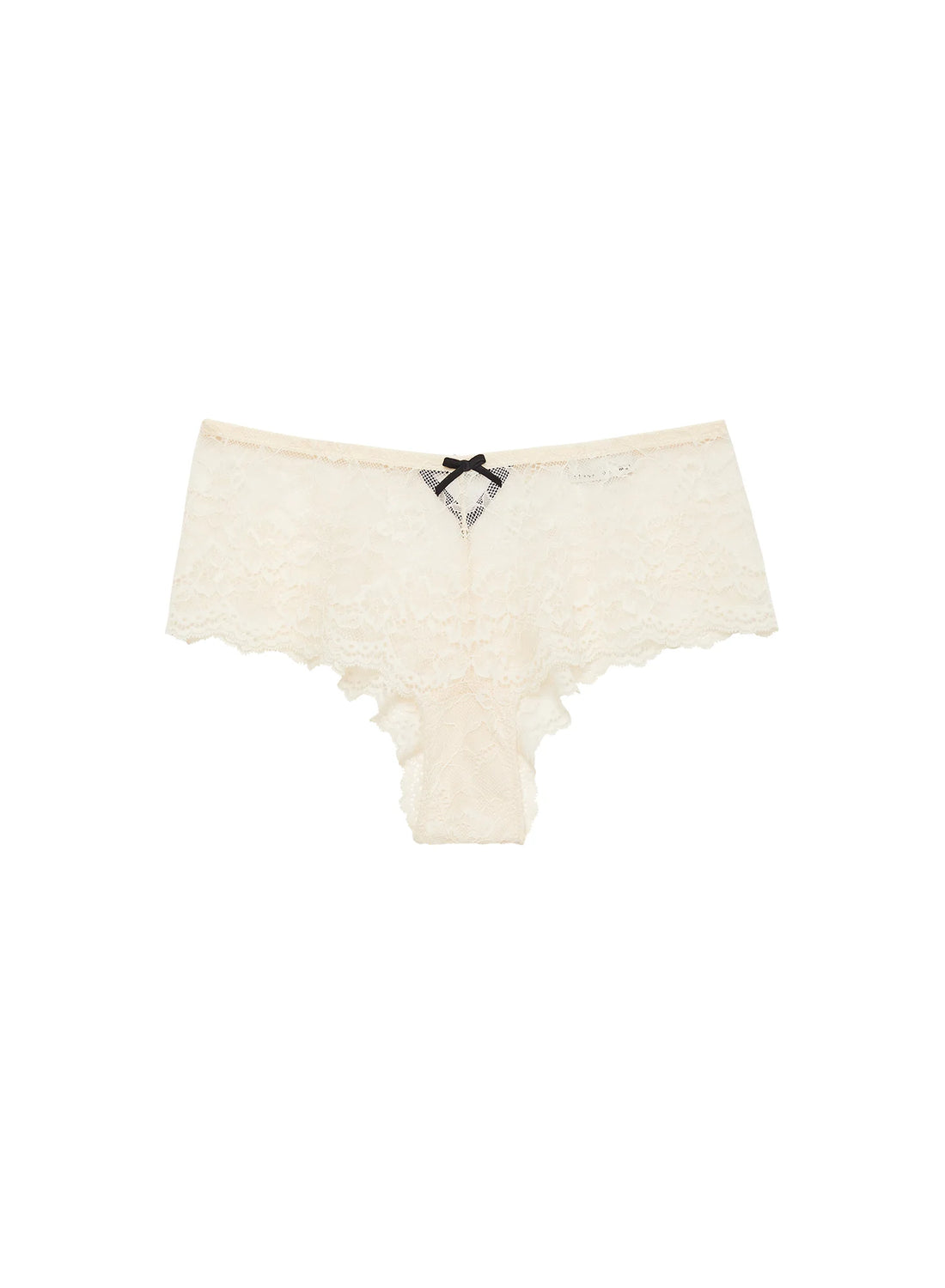 Linen Beige Bianca Lace Boyshort