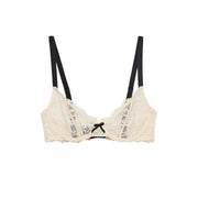 Linen Beige Bianca Lace Balconette