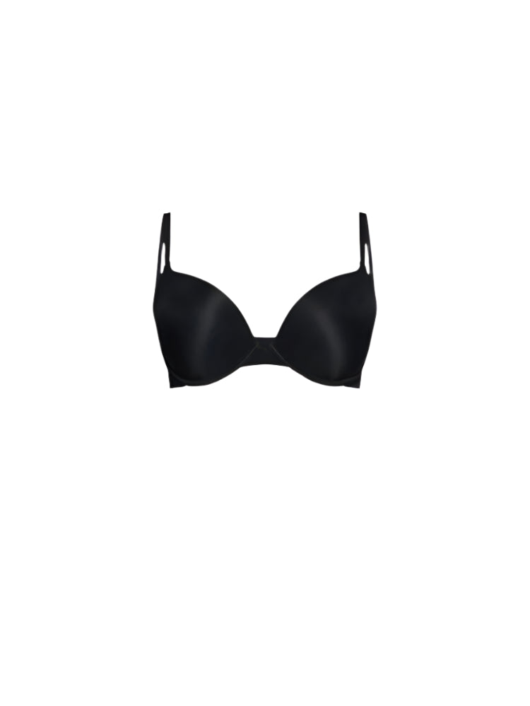 Black 3W Pure Push Up Bra