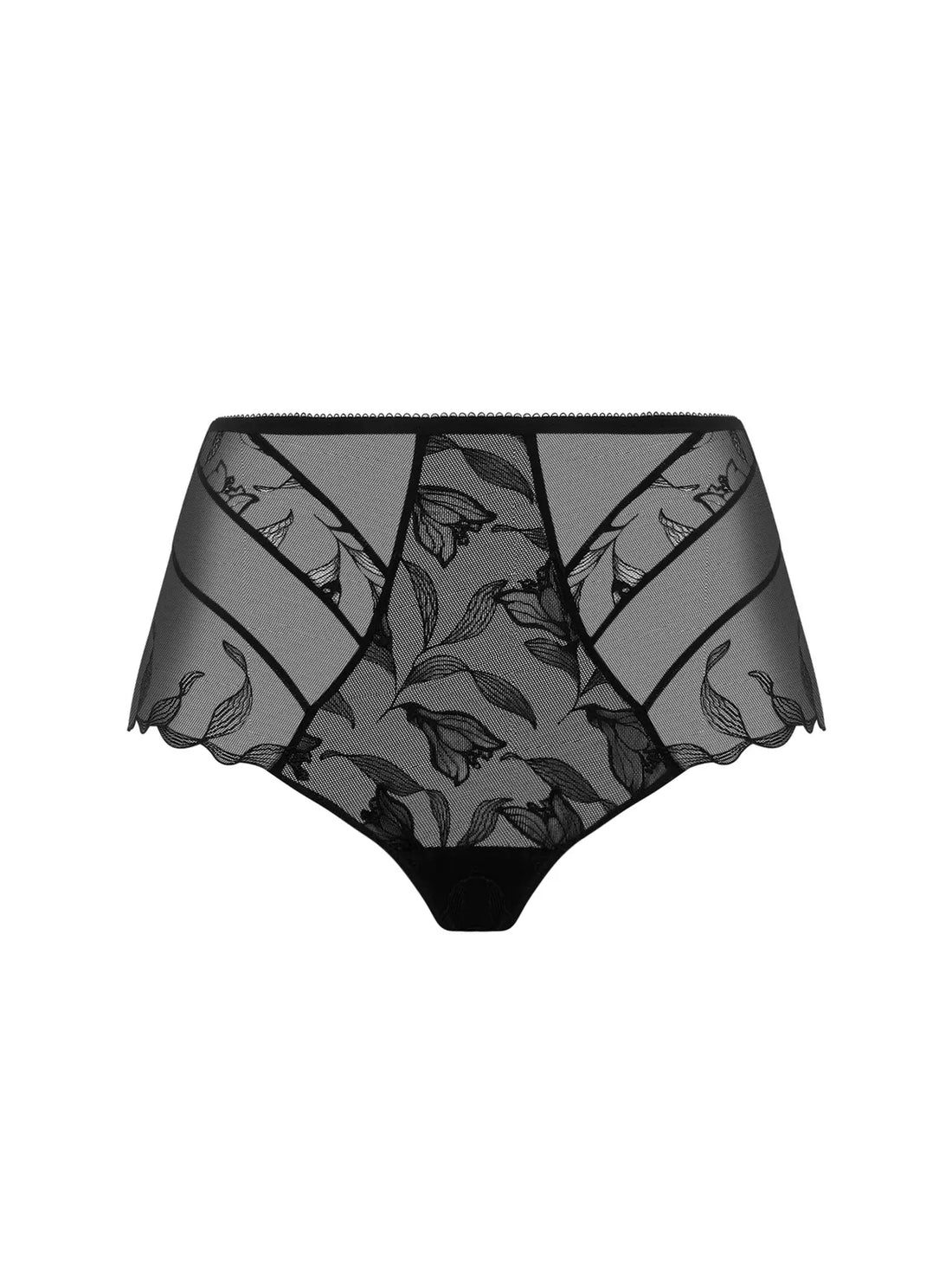 Black Desir et Volupte High Rise Boyshort Culotte