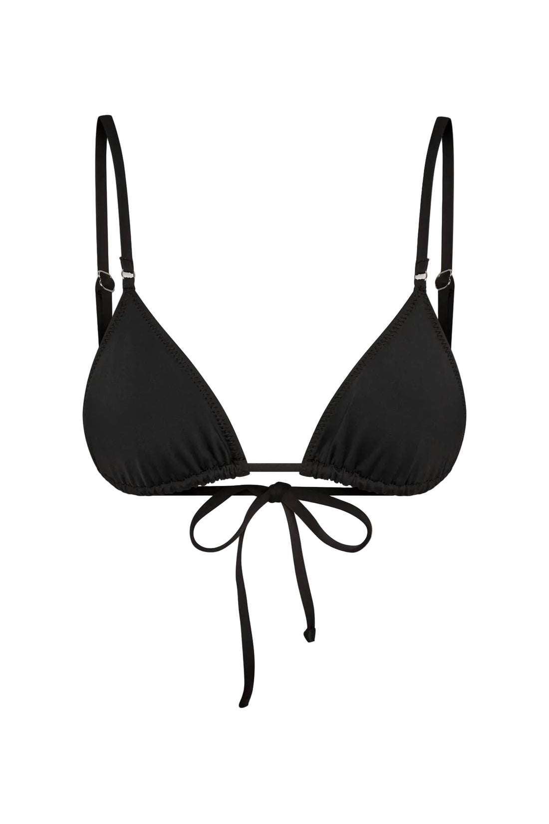 Black Elena Bikini Top