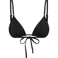 Black Elena Bikini Top