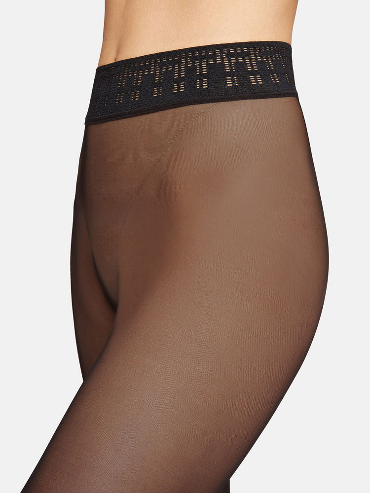 Black Fatal 15 Seamless Tights