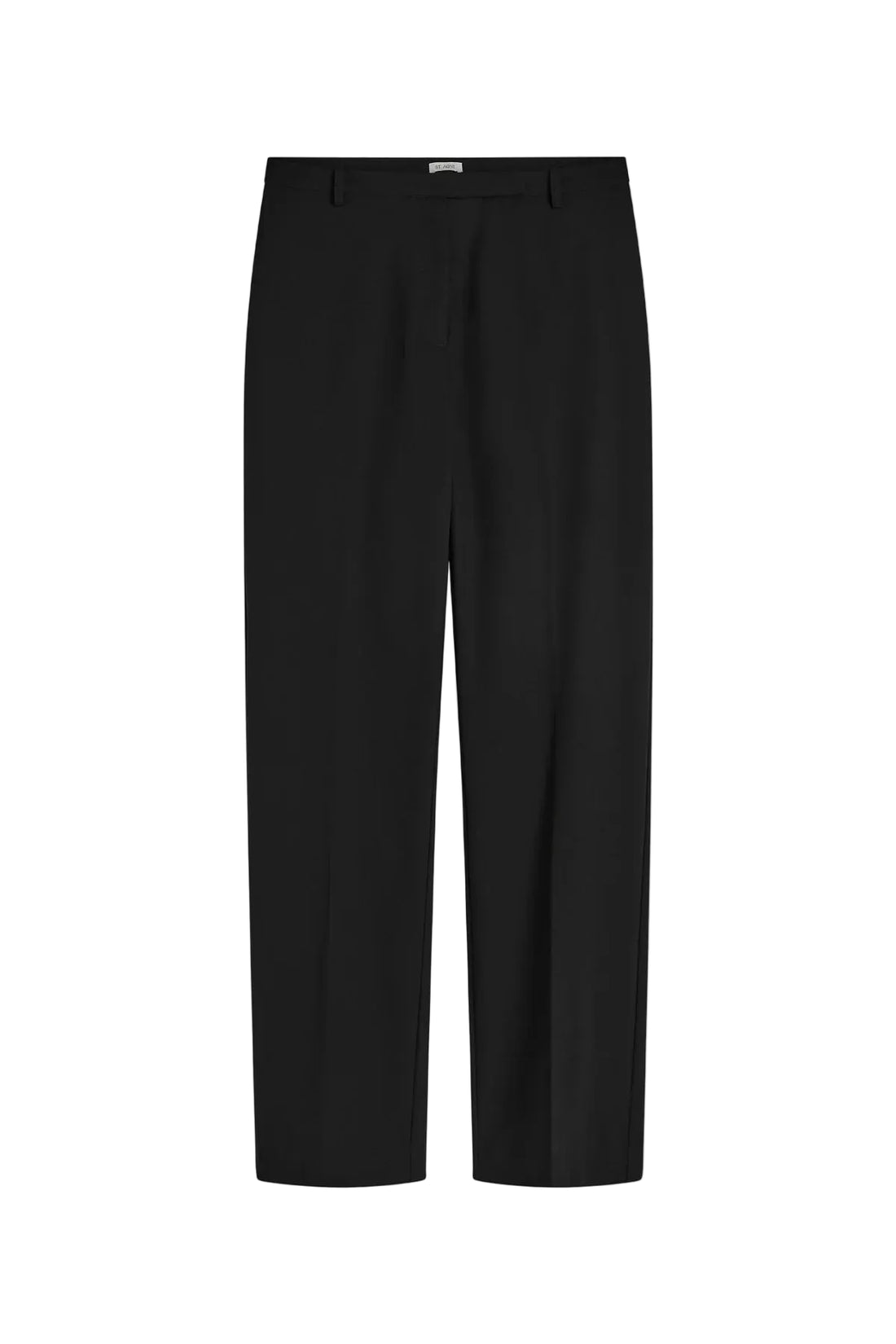 Black Fine Band 90s Pants