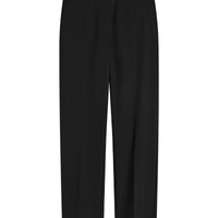Black Fine Band 90s Pants