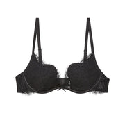 Black Frankie Lace Seduce U-Plunge Bra