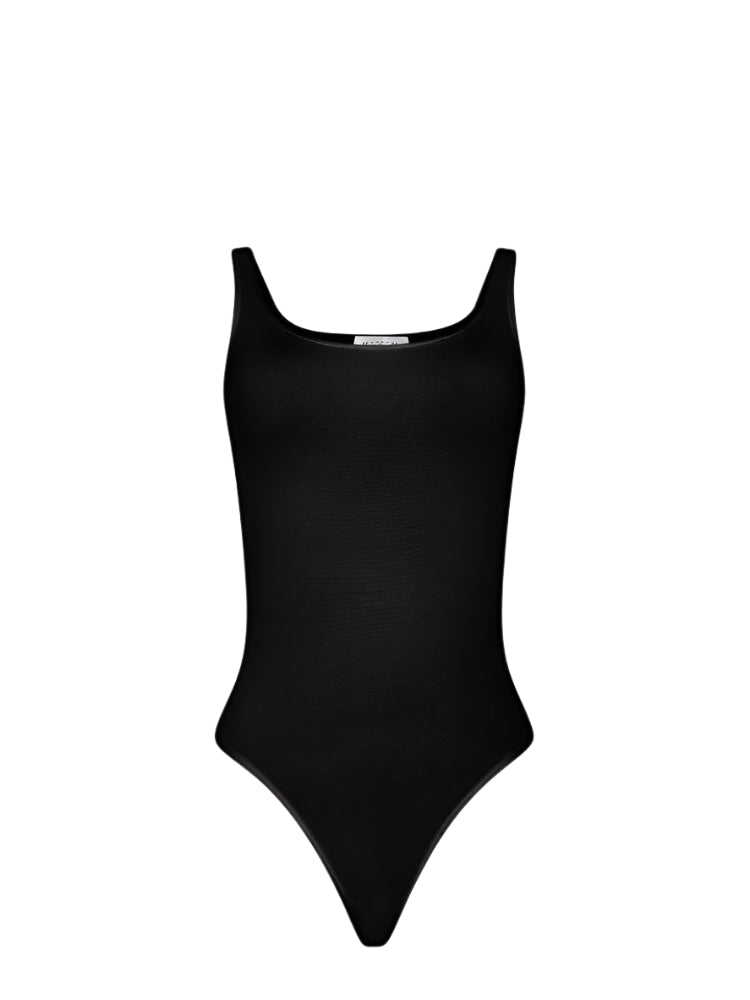 Black Jamaika String Bodysuit