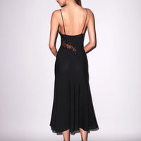 Black Juliet Lace Long Dress