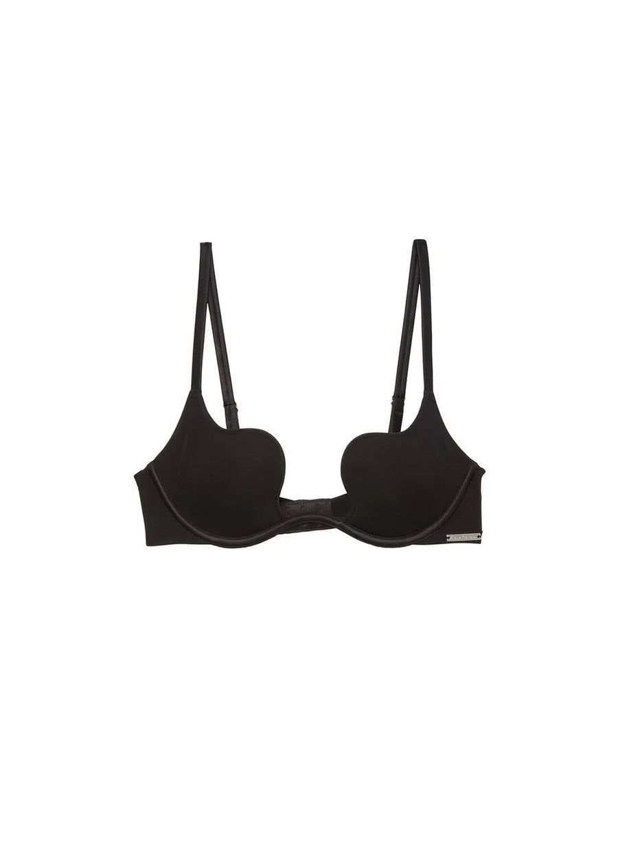 Black Le Stretch Micro U-Plunge Bra