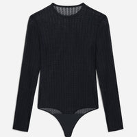 Black Matrix Long Sleeve Bodysuit