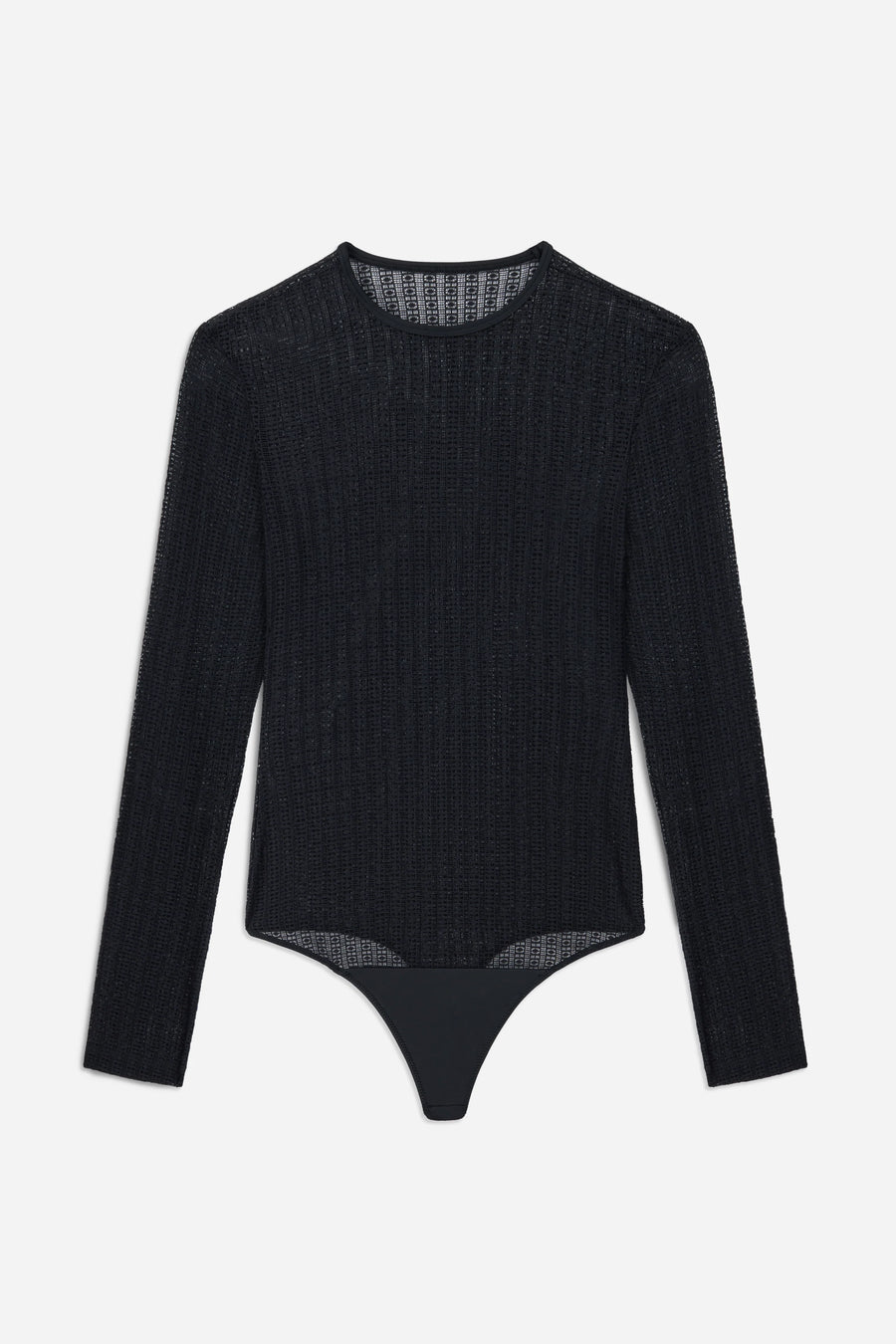 Black Matrix Long Sleeve Bodysuit