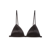Black Molded Luxe Triangle Bra
