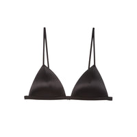 Black Molded Luxe Triangle Bra