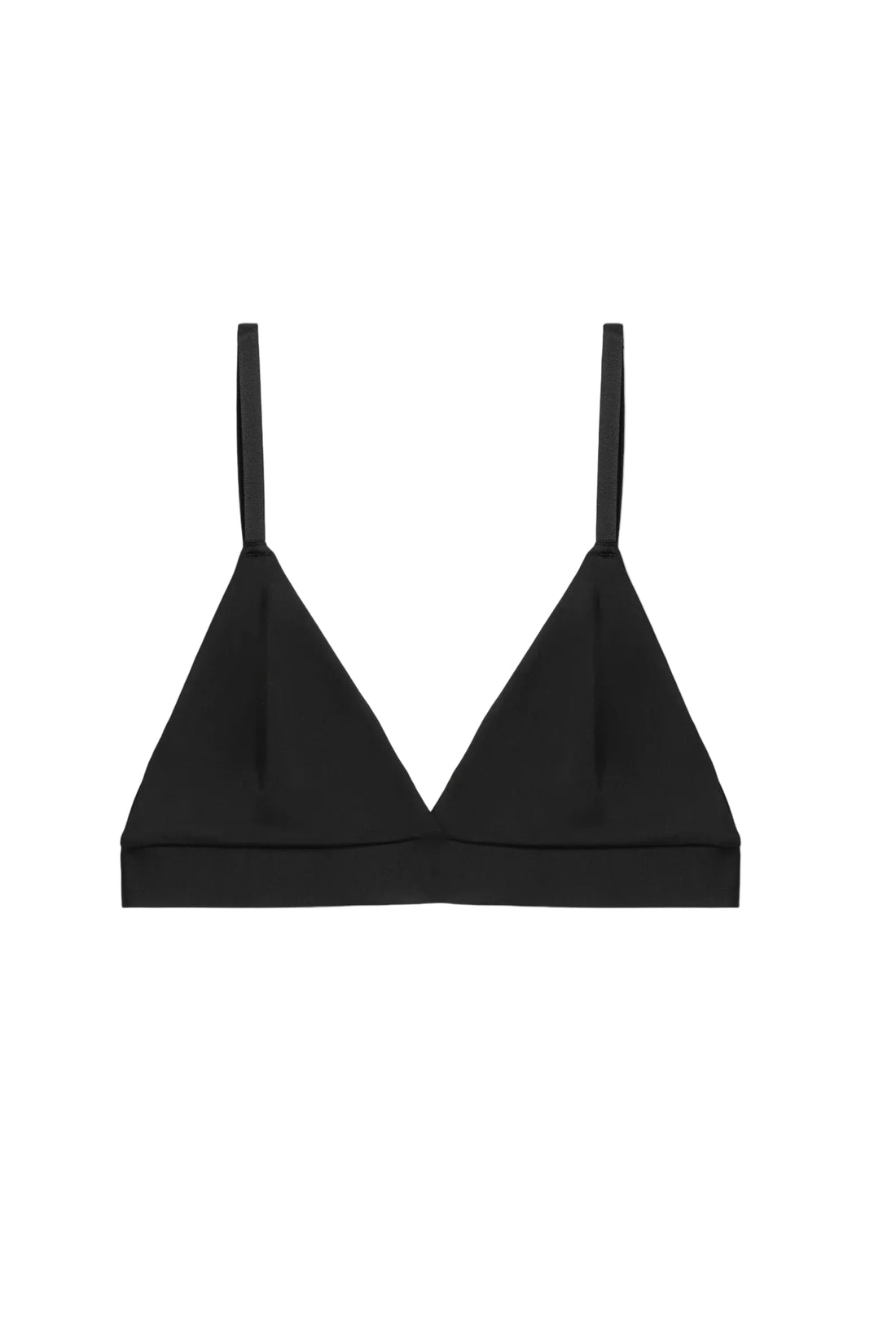 Black Nano Soft Deep Plunge Bra