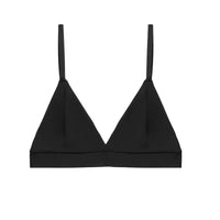 Black Nano Soft Deep Plunge Bra