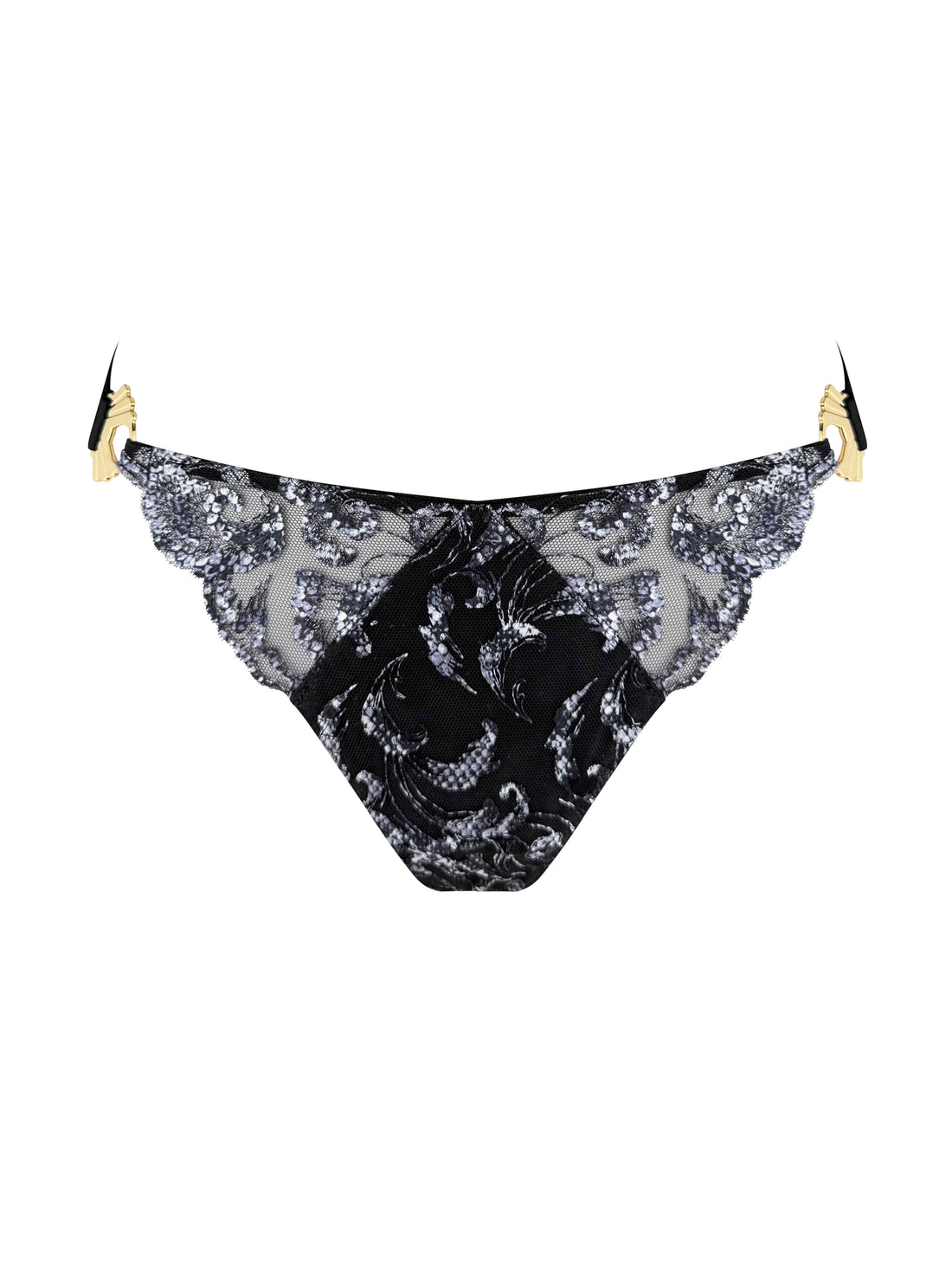 Black Siren Open Back Brief