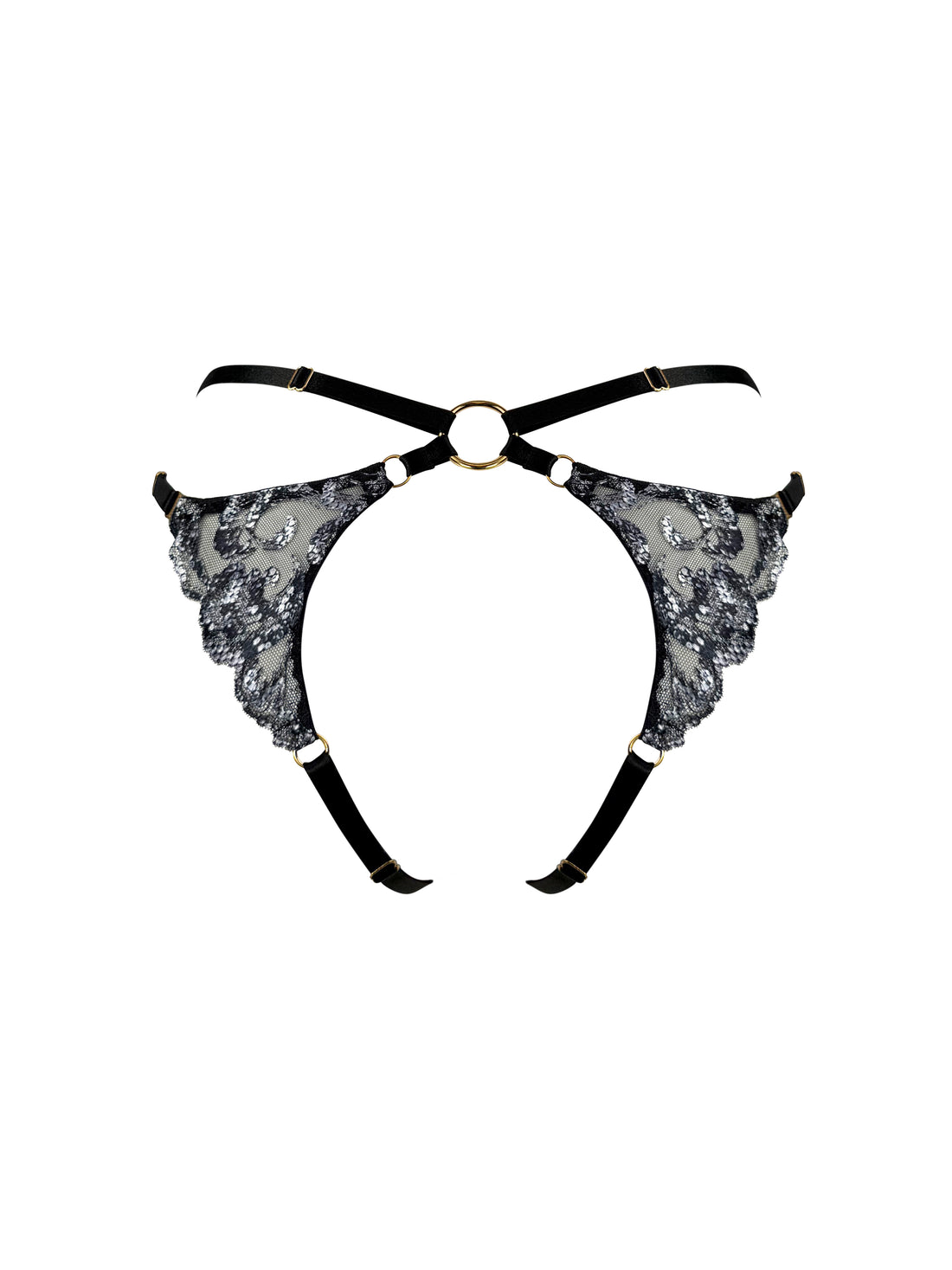 Black Siren Open Back Brief