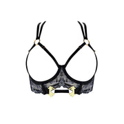 Black Siren Ouvert Wire Bra