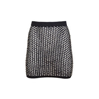 Black Spotlight Mini Skirt