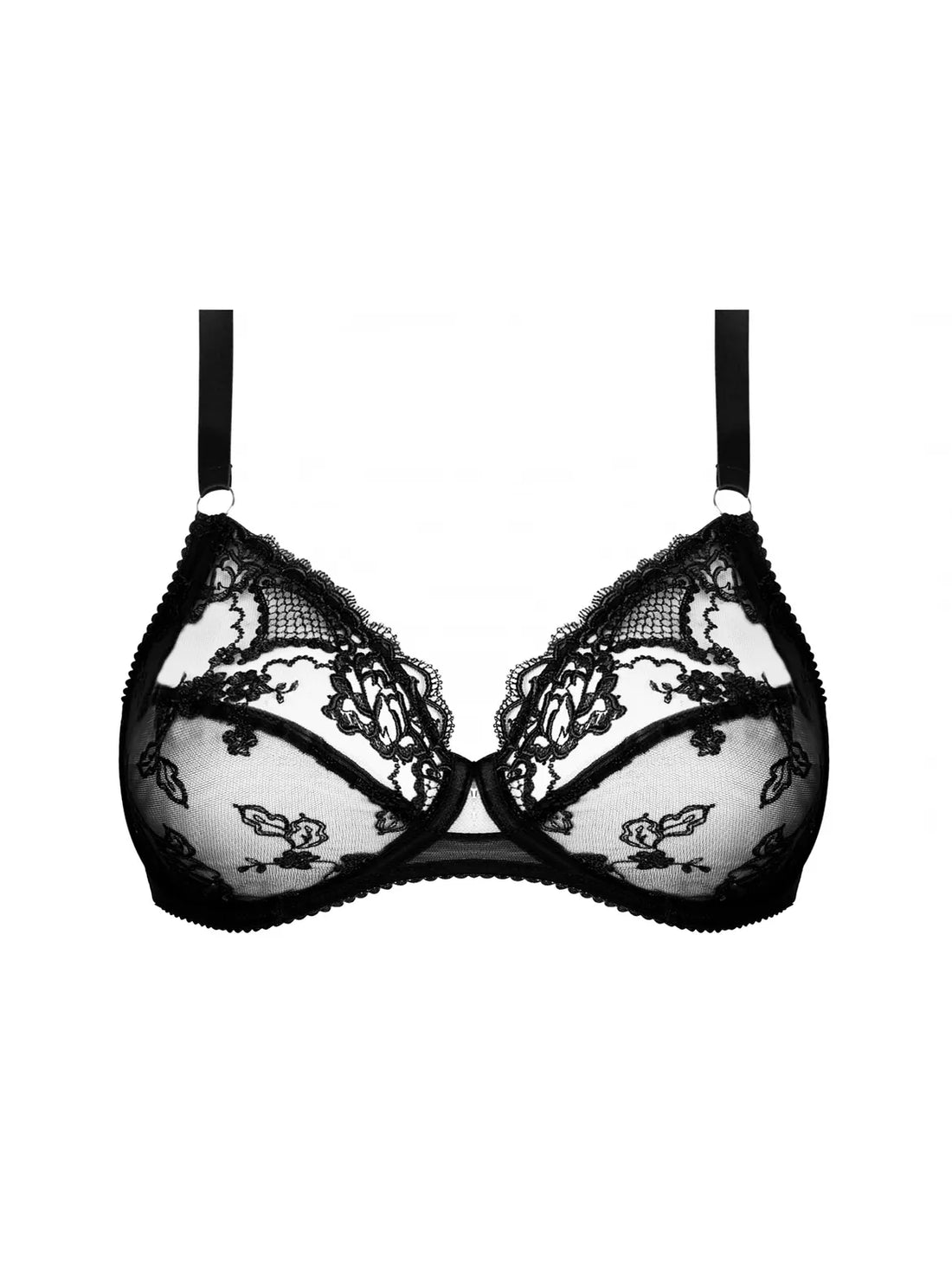 Black Sublime en Dentelle 3 Parts Full Cup