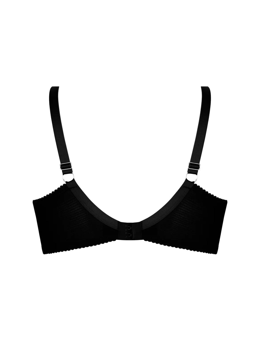 Black Sublime en Dentelle 3 Parts Full Cup