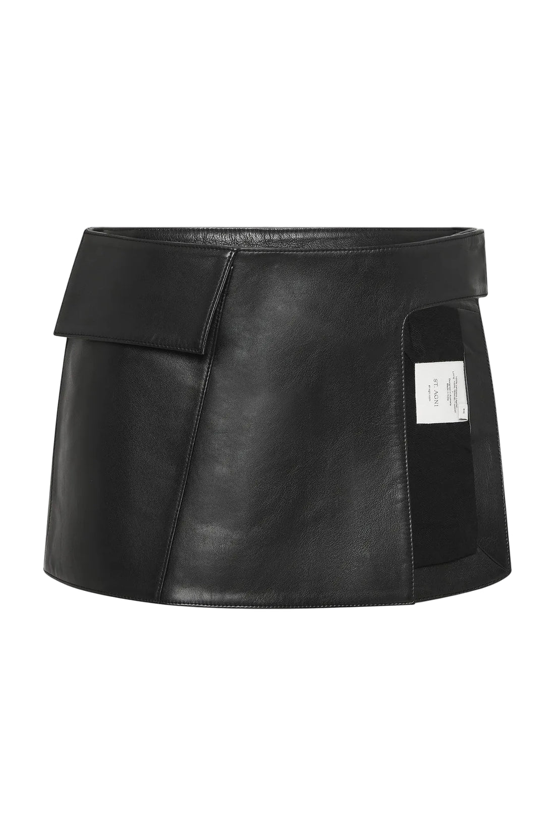 Black Utility Skirt Belt