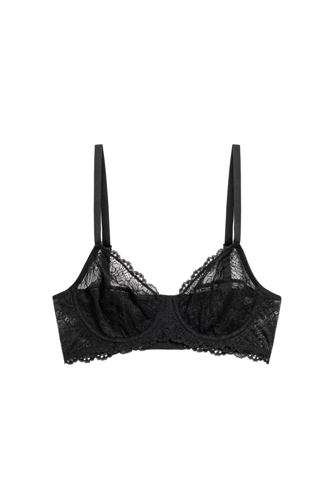 Black Zinnia Underwire Full Cup Bra