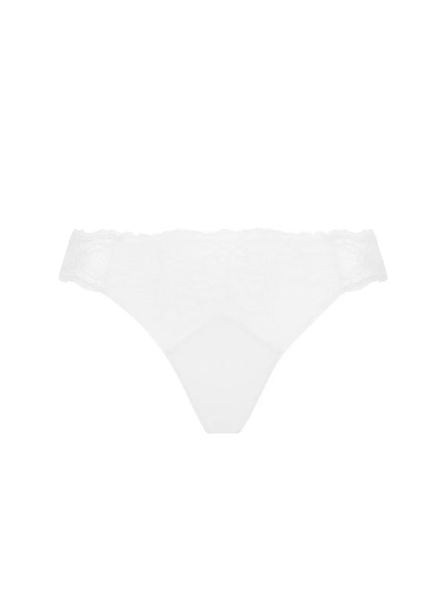 Blanc Sublime en Dentelle Thong