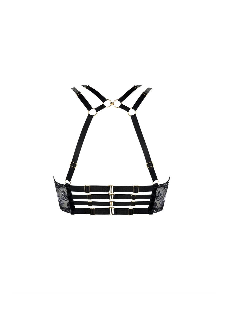 Black Siren Ouvert Wire Bra
