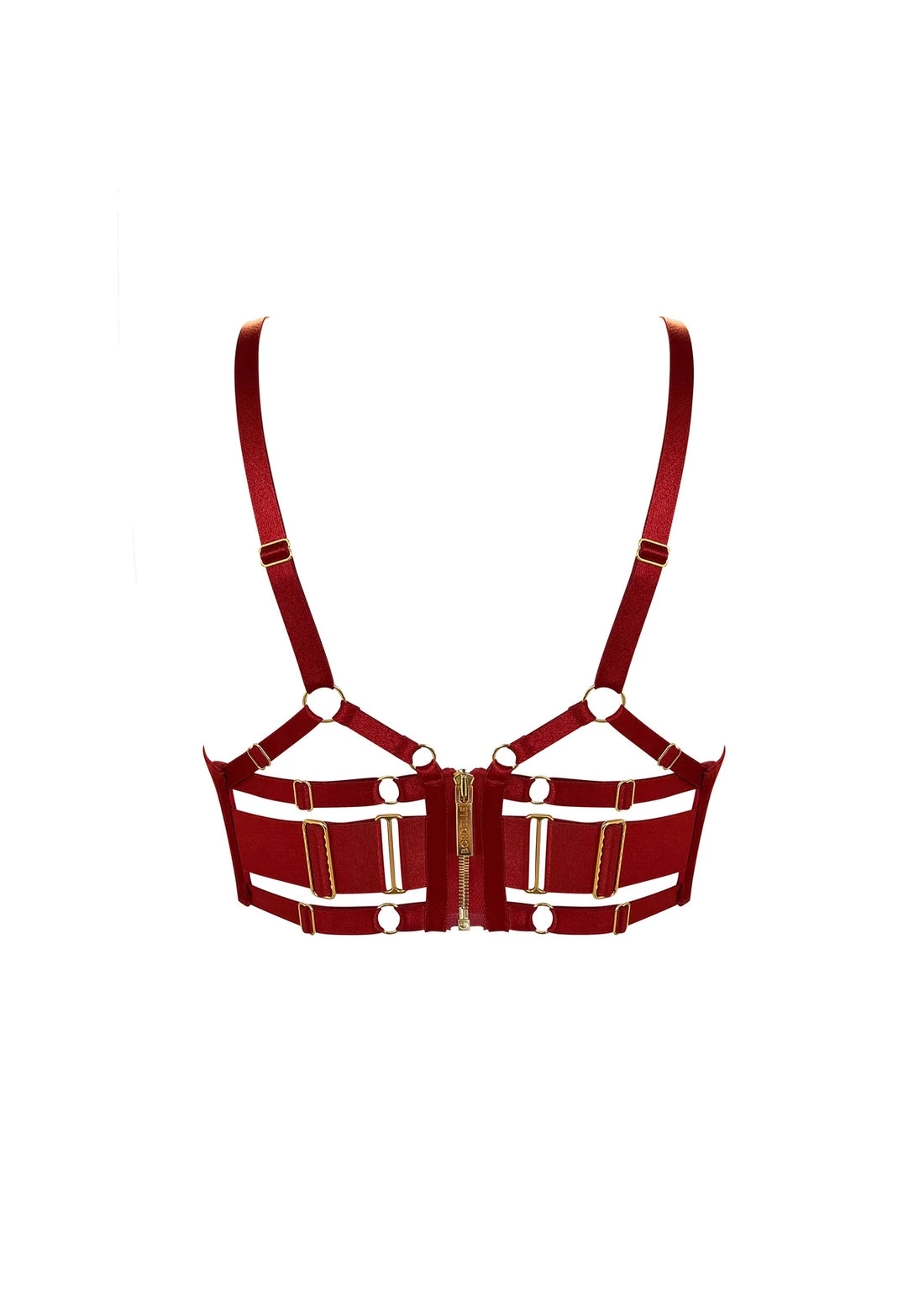 Burnt Red Signature Balconette Wire Bra