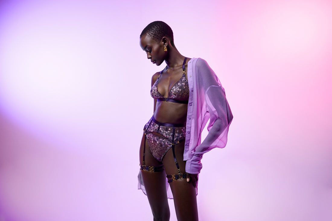 Deep Purple Amela Soft Triangle Bra