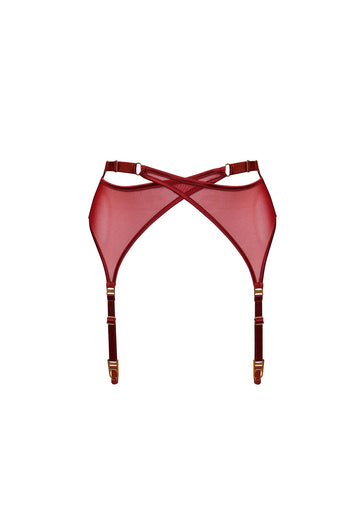 Burnt Red Signature Mesh Wrap Suspender