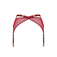 Burnt Red Signature Mesh Wrap Suspender