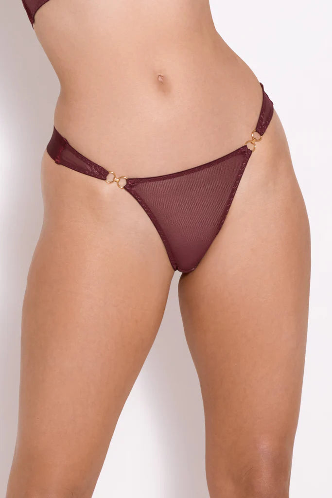 Morello Cadi Wide Strap Thong