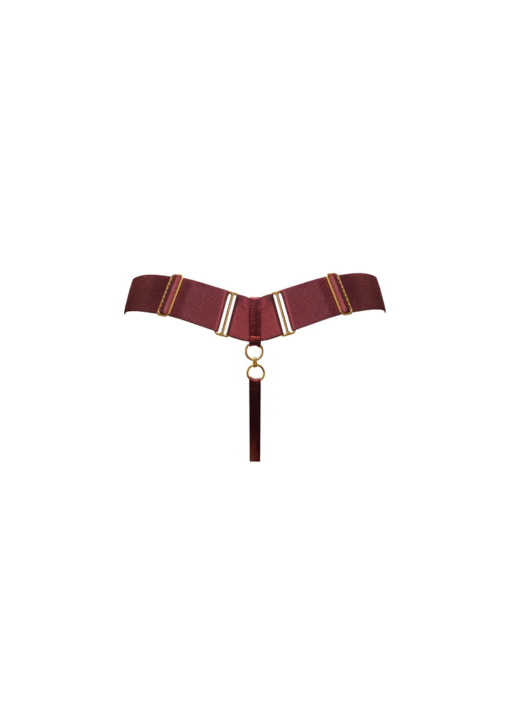 Morello Cadi Wide Strap Thong