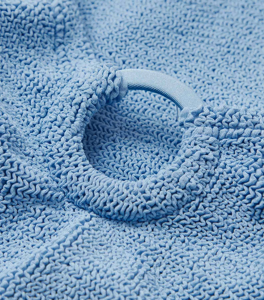 Cornflower Celine Swim with Tonal Hoop