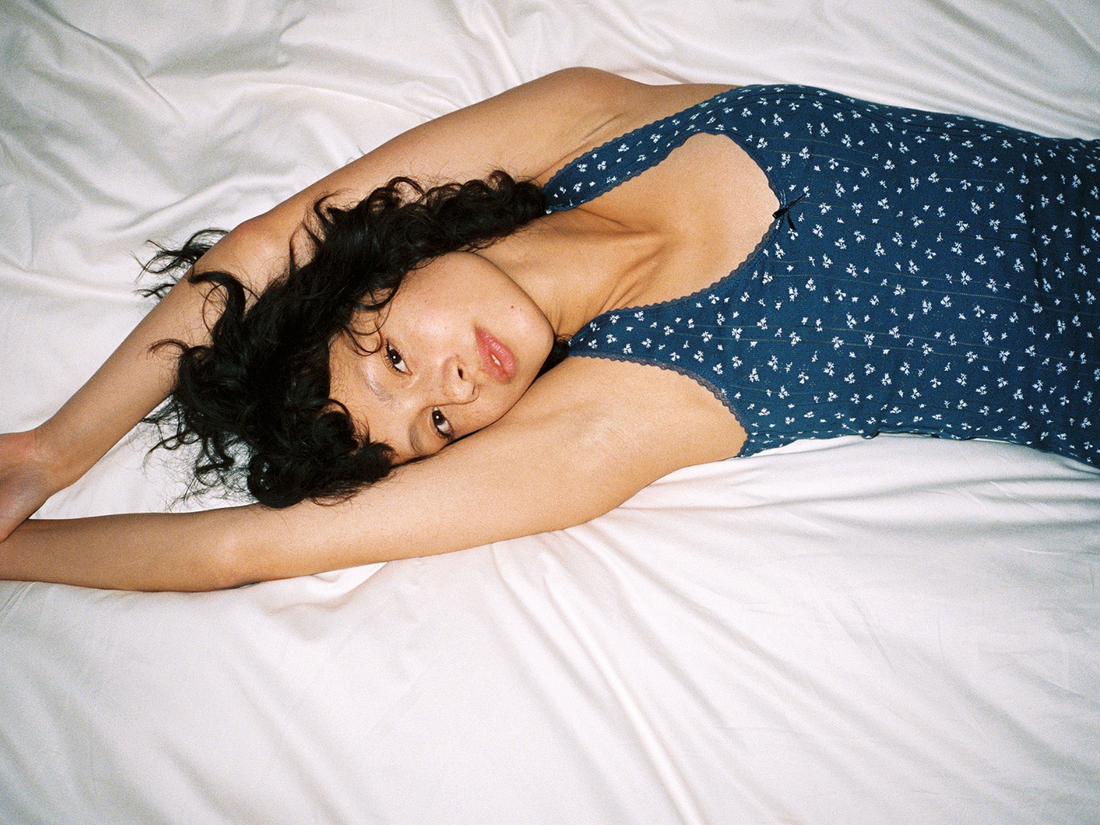 Midnight Fields Pointelle Scoop Tank