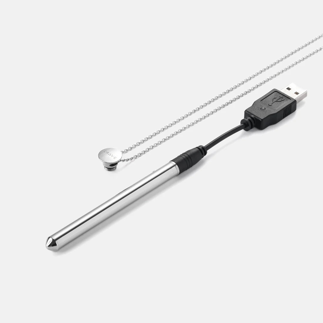 Silver Vesper Vibrator Necklace