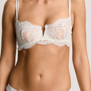 Cream Delicieuse Balconette Bra