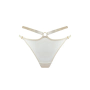 Creme Signature Mesh Harness Thong