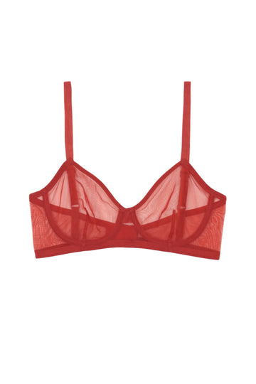 Crimson Bare Underwire Minimal Bra