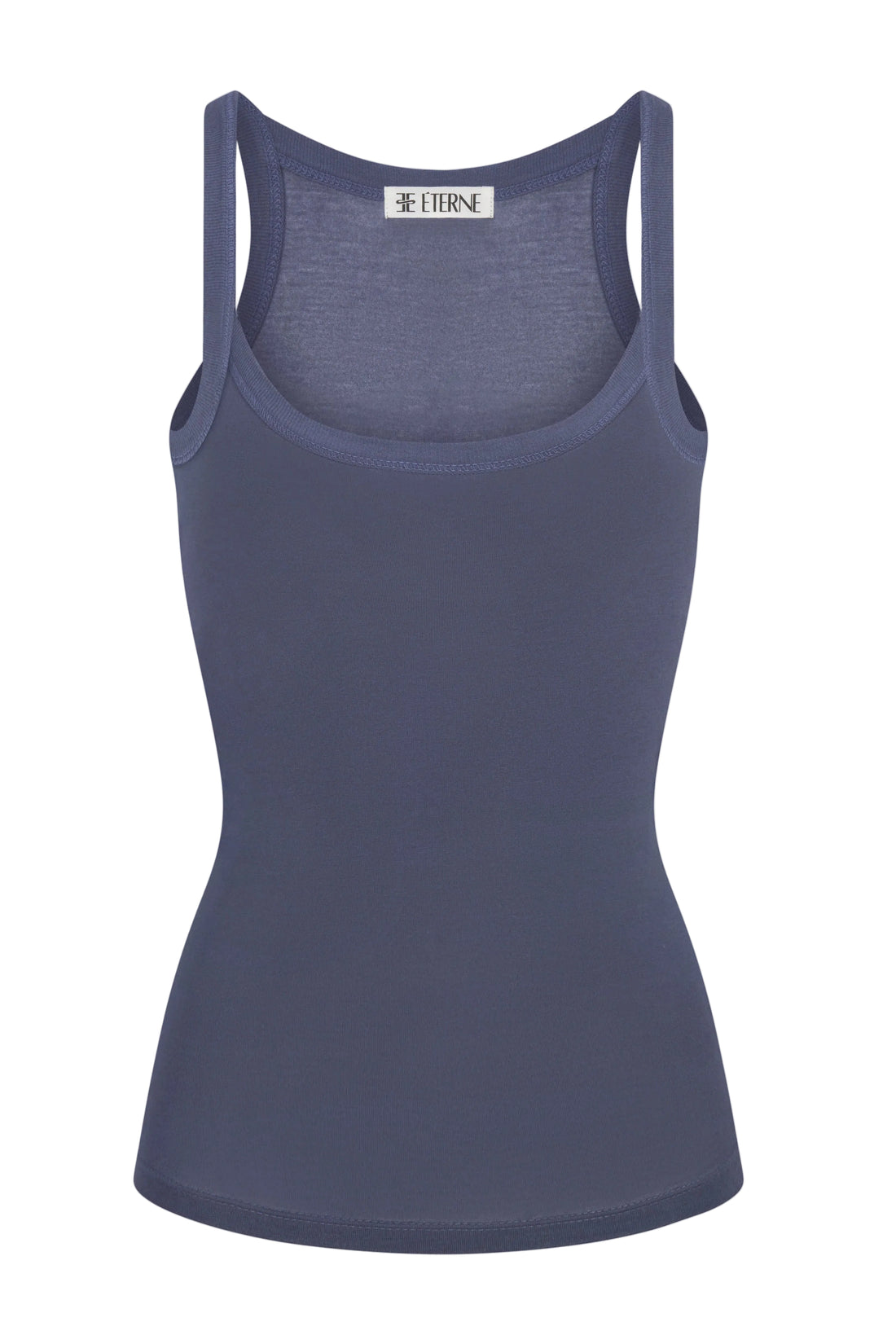 Washed Navy Cotton Modal Duke Tank