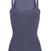 Washed Navy Cotton Modal Duke Tank