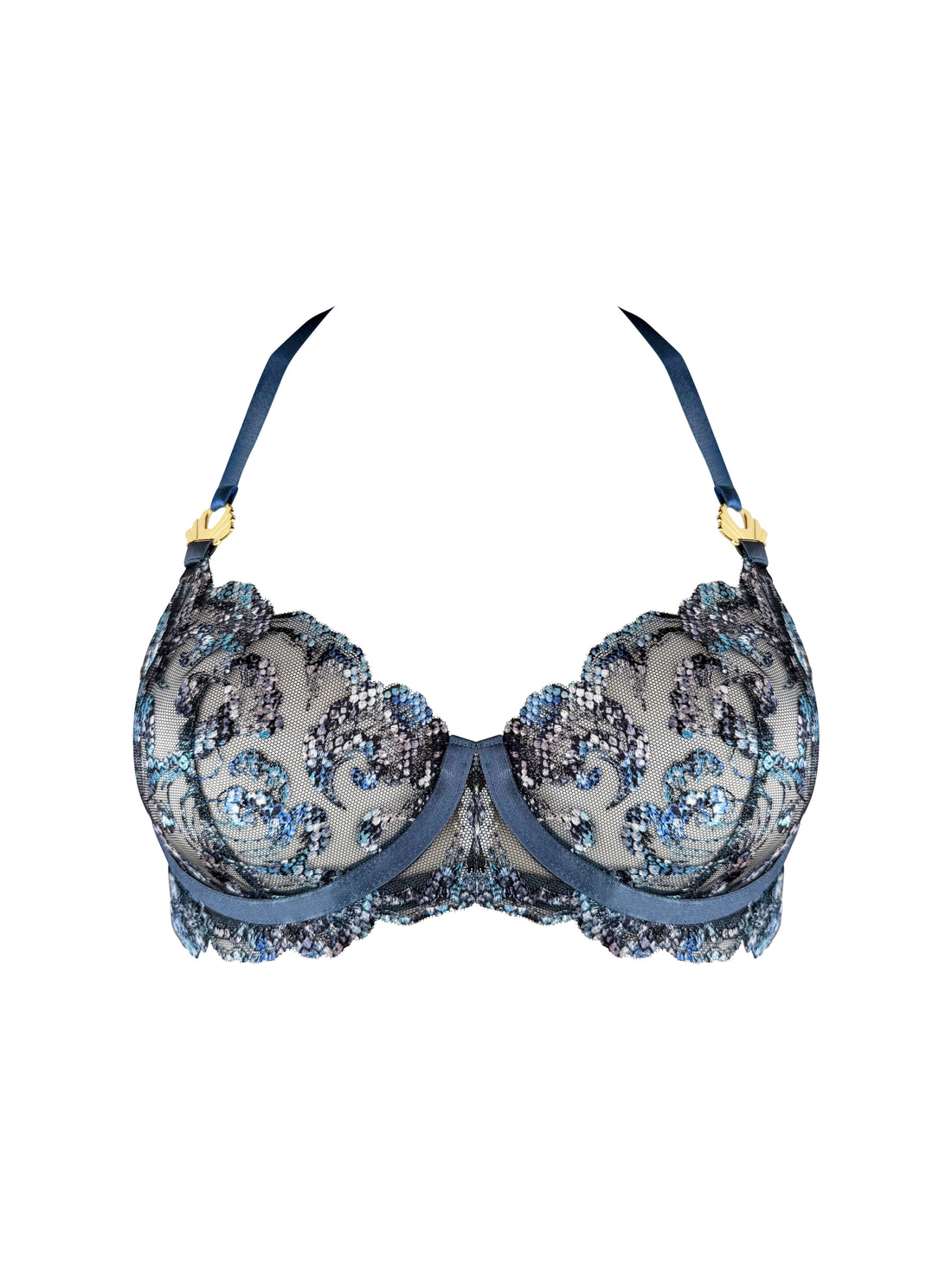 Denim Siren Balconette Wire Bra