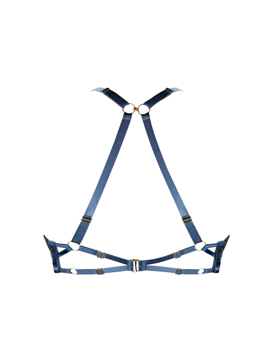 Denim Siren Balconette Wire Bra